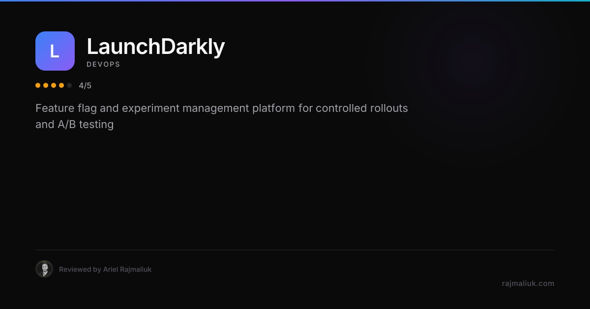 LaunchDarkly Review 2024: Enterprise Feature Flag Management