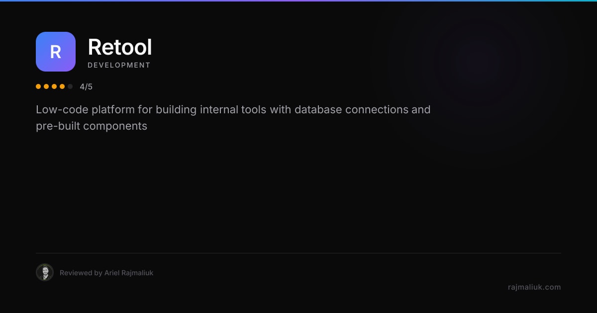 Retool Review 2024: Build Internal Tools Fast
